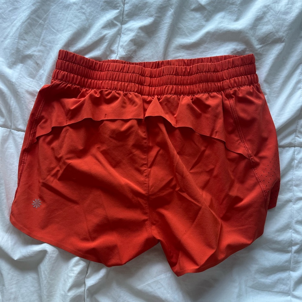 Athleta Bright Red Women's Athletic Shorts